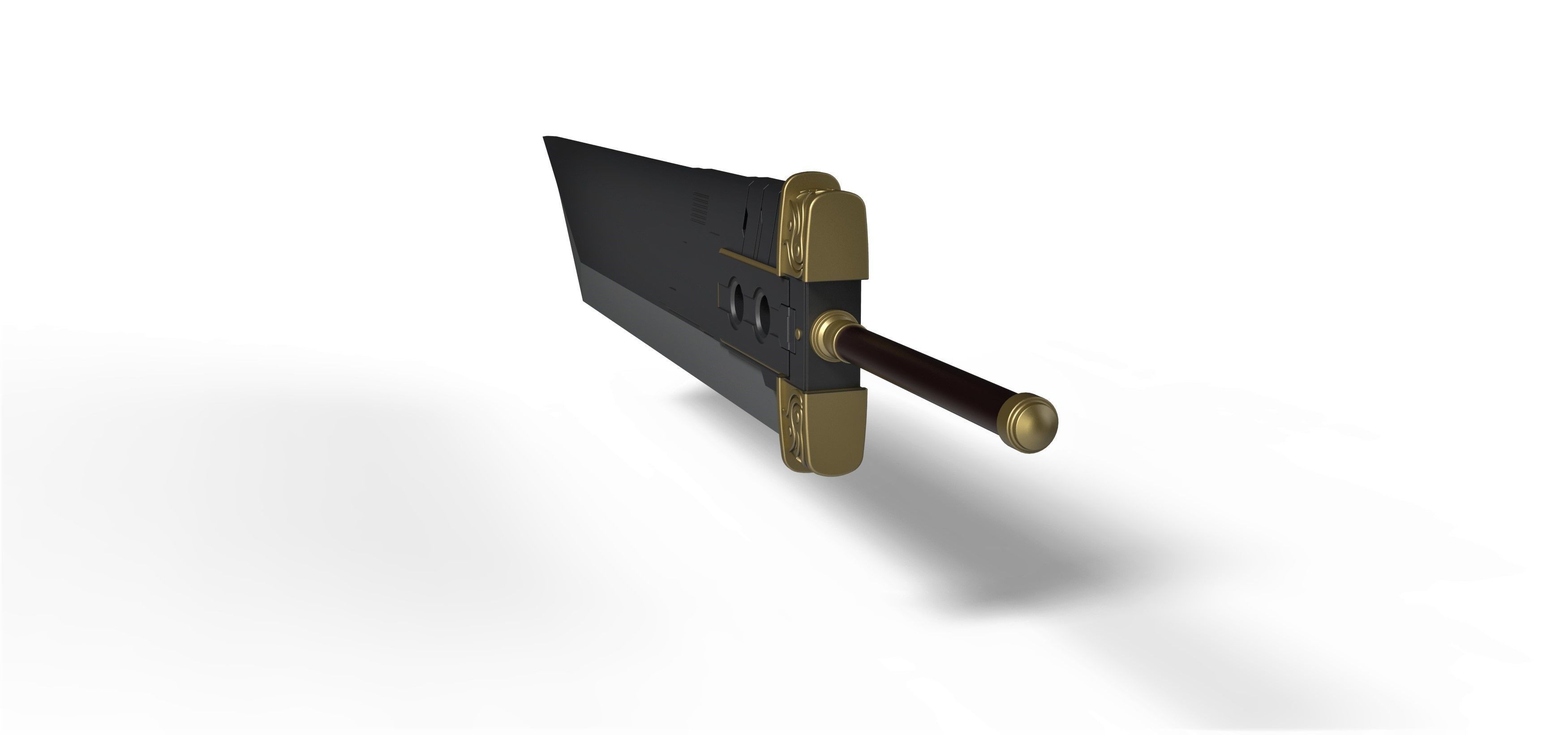 Buster sword of Zack Fair from Final fantasy VII 3D print model_12