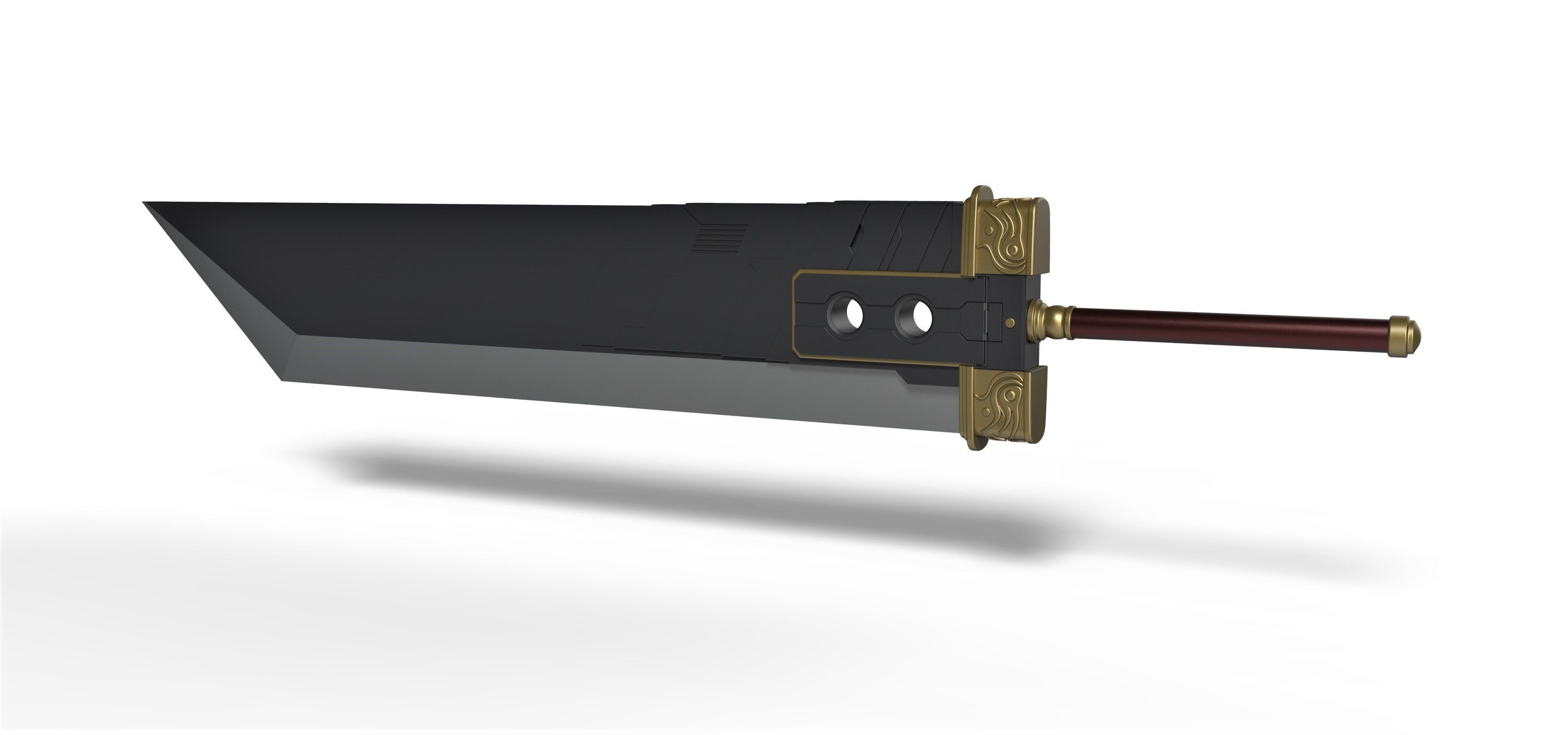 Buster sword of Zack Fair from Final fantasy VII 3D print model_10