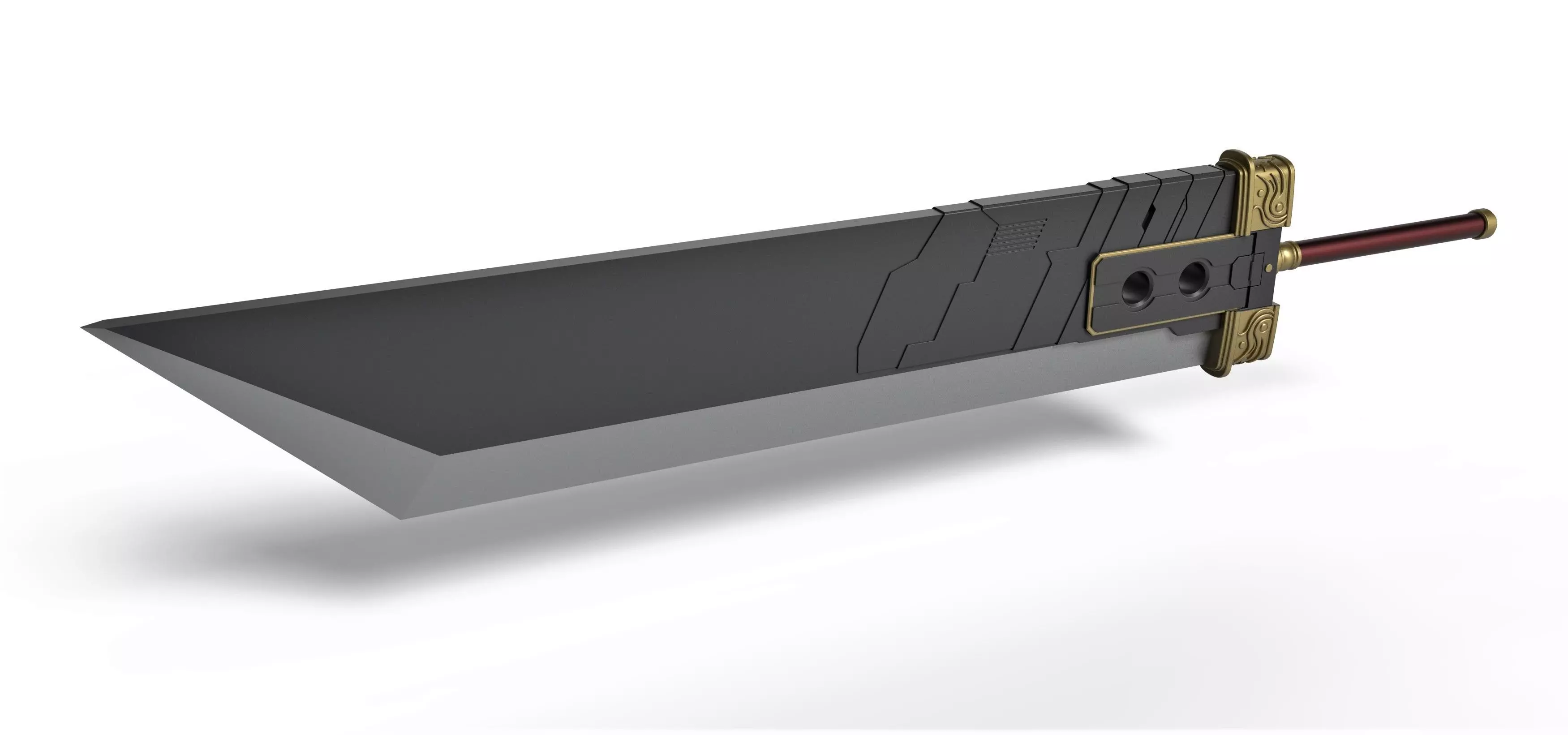 Buster sword of Zack Fair from Final fantasy VII 3D print model_0