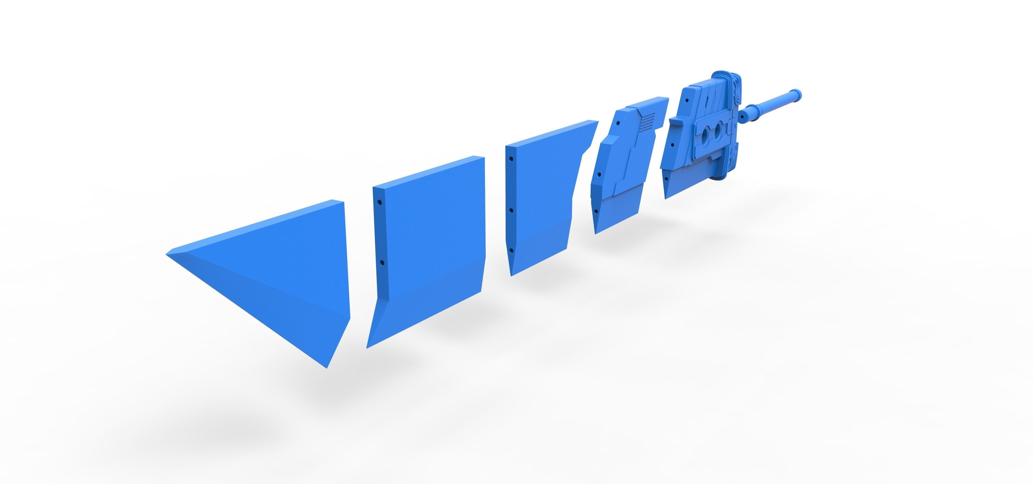 Buster sword of Zack Fair from Final fantasy VII 3D print model_16