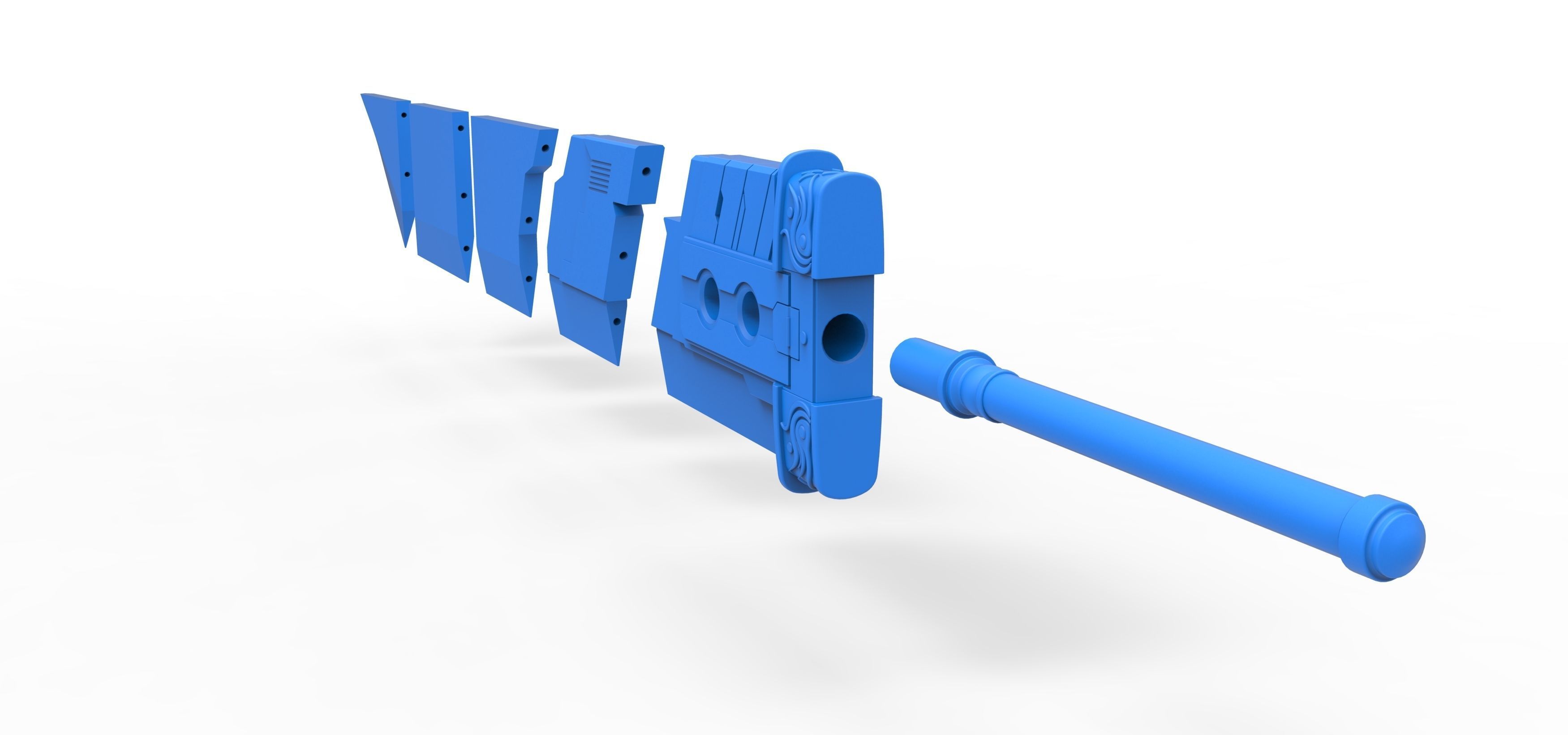 Buster sword of Zack Fair from Final fantasy VII 3D print model_21