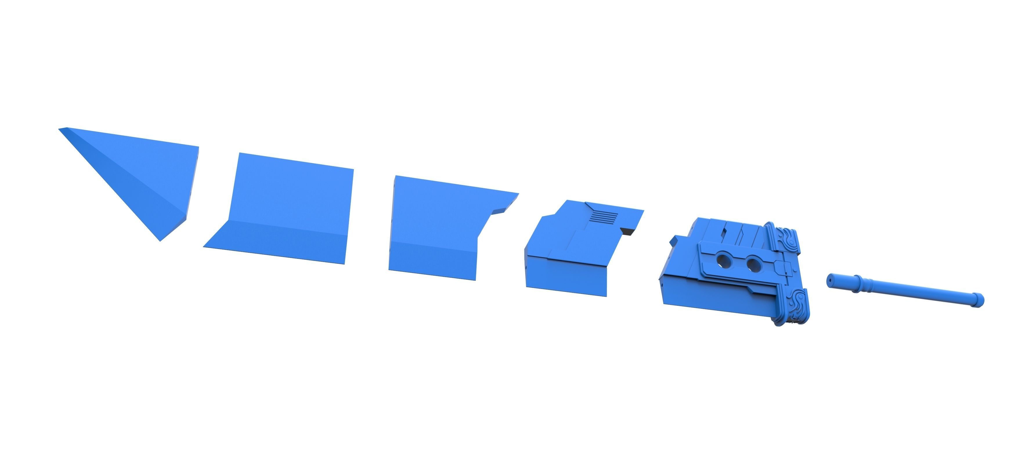 Buster sword of Zack Fair from Final fantasy VII 3D print model_22