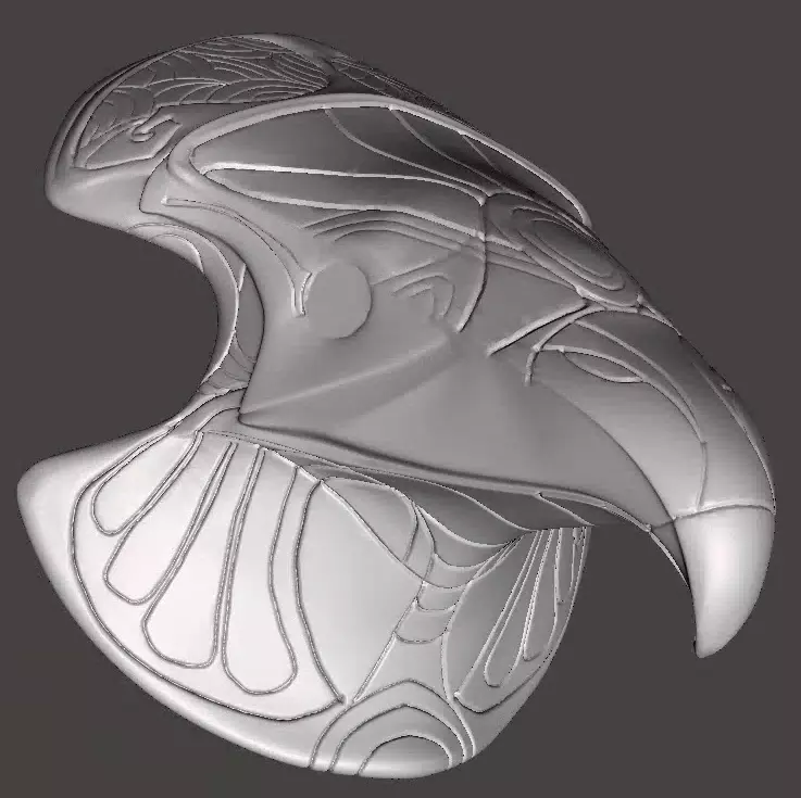 Stargate Horus Cosplay Headpiece 3D print model_0