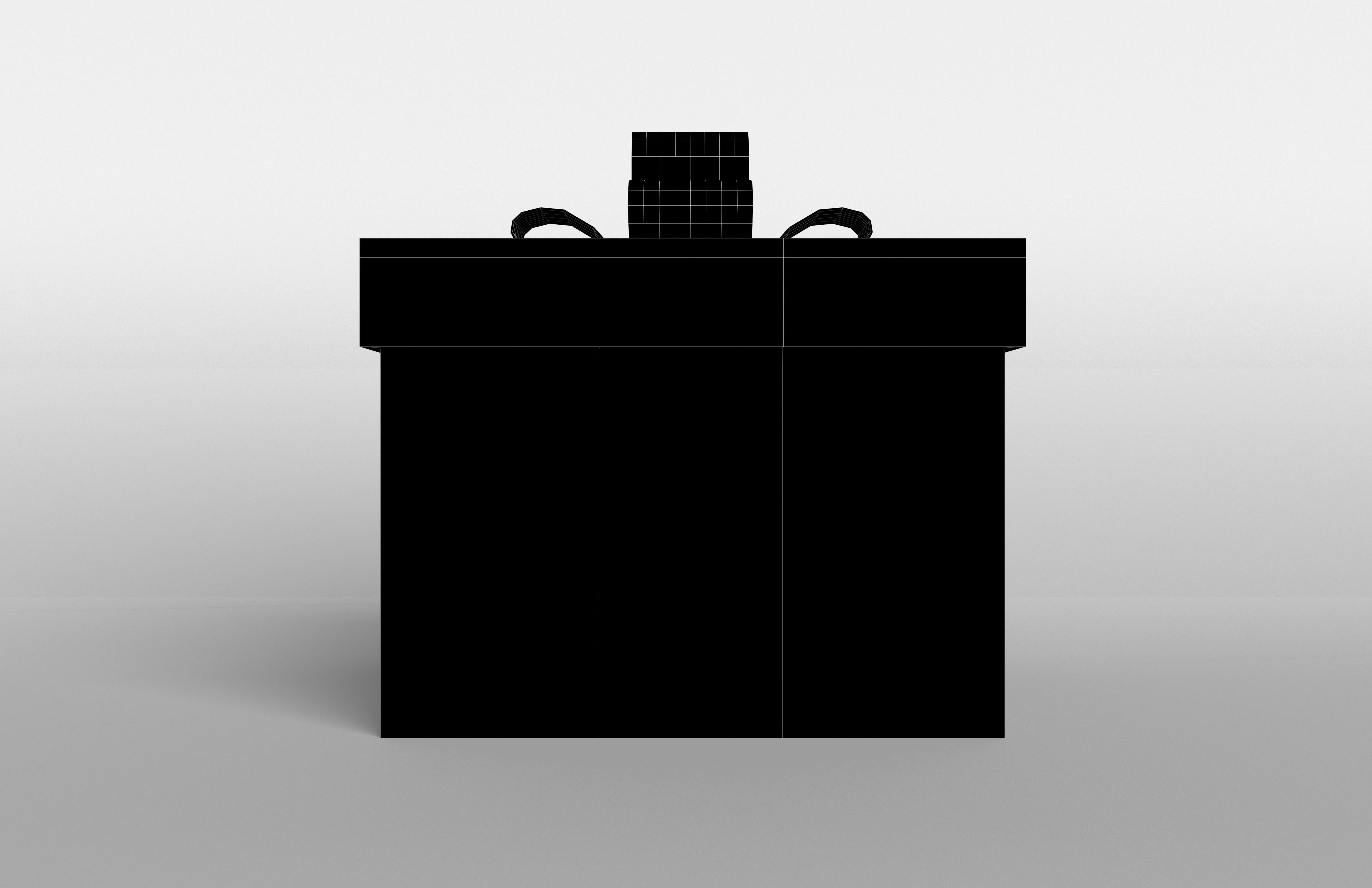 Gift v1 003 Low-poly 3D model_5