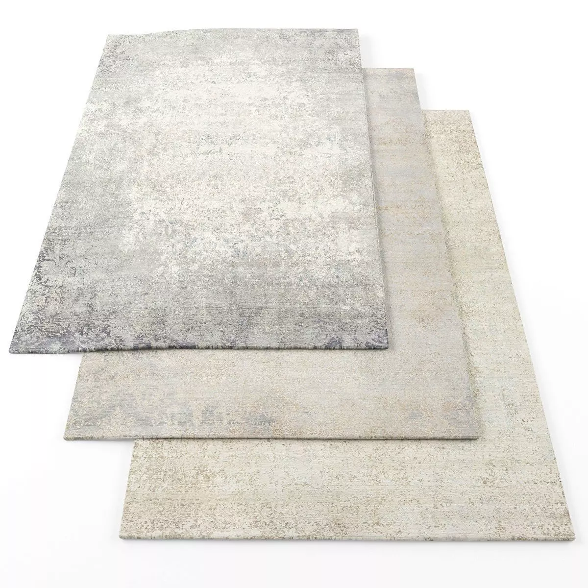 RUGS BY THIBAULT VAN RENNE Ancient Low-poly 3D model_0