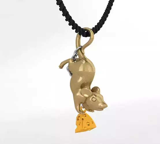 Rat pendant 3D prin