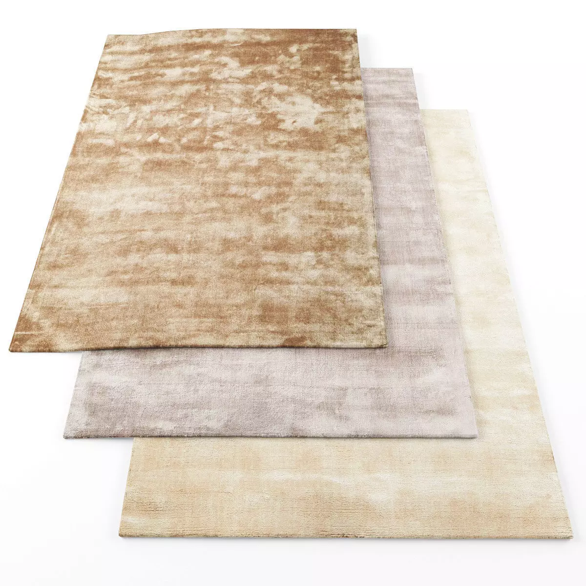 benuta Essentials Viscore Rug Donna1 Low-poly 3D model_0