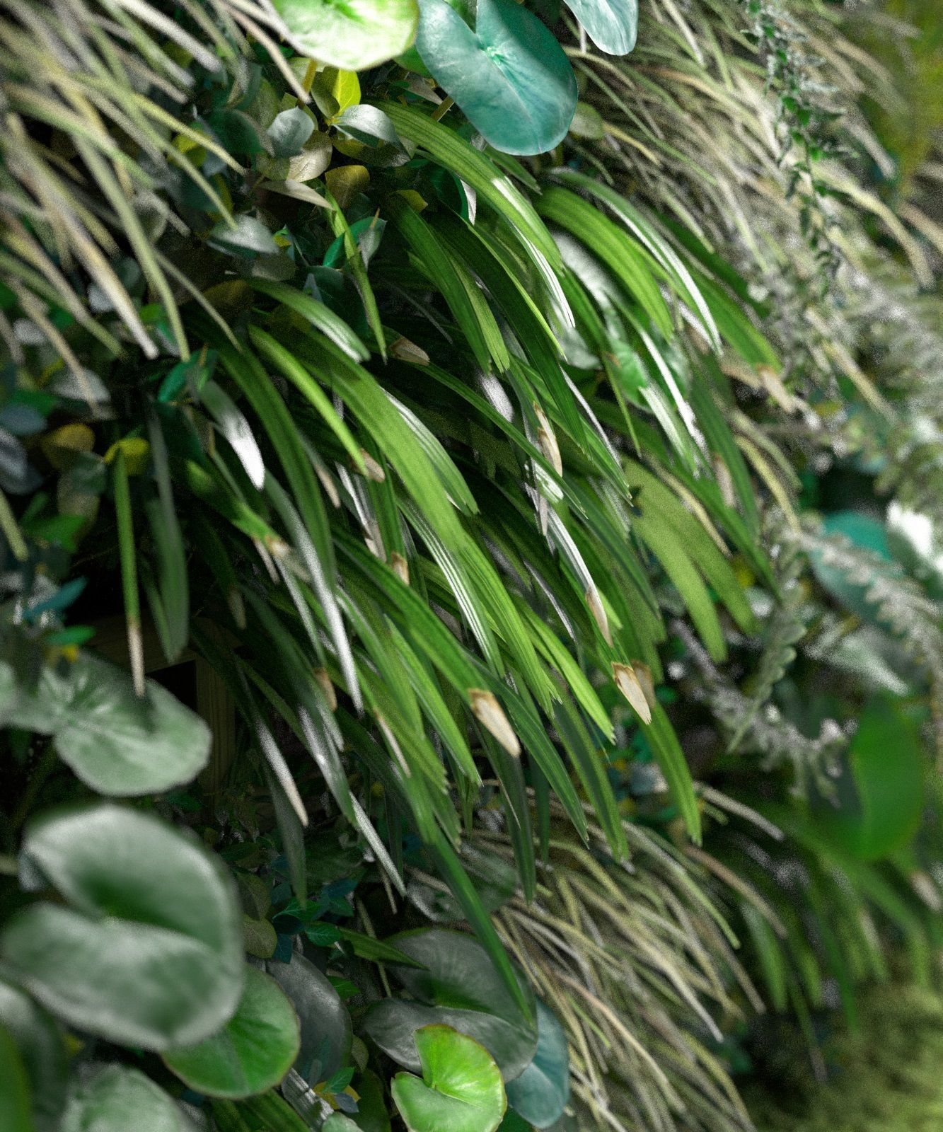 Vertical Garden 7 3D model_4