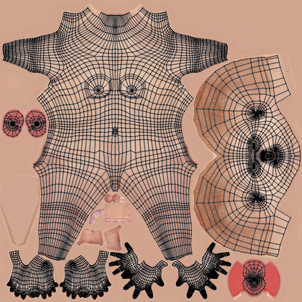 Fat Woman 3D model_11