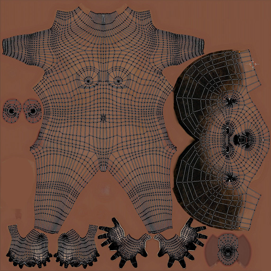 Fat Woman 3D model_12