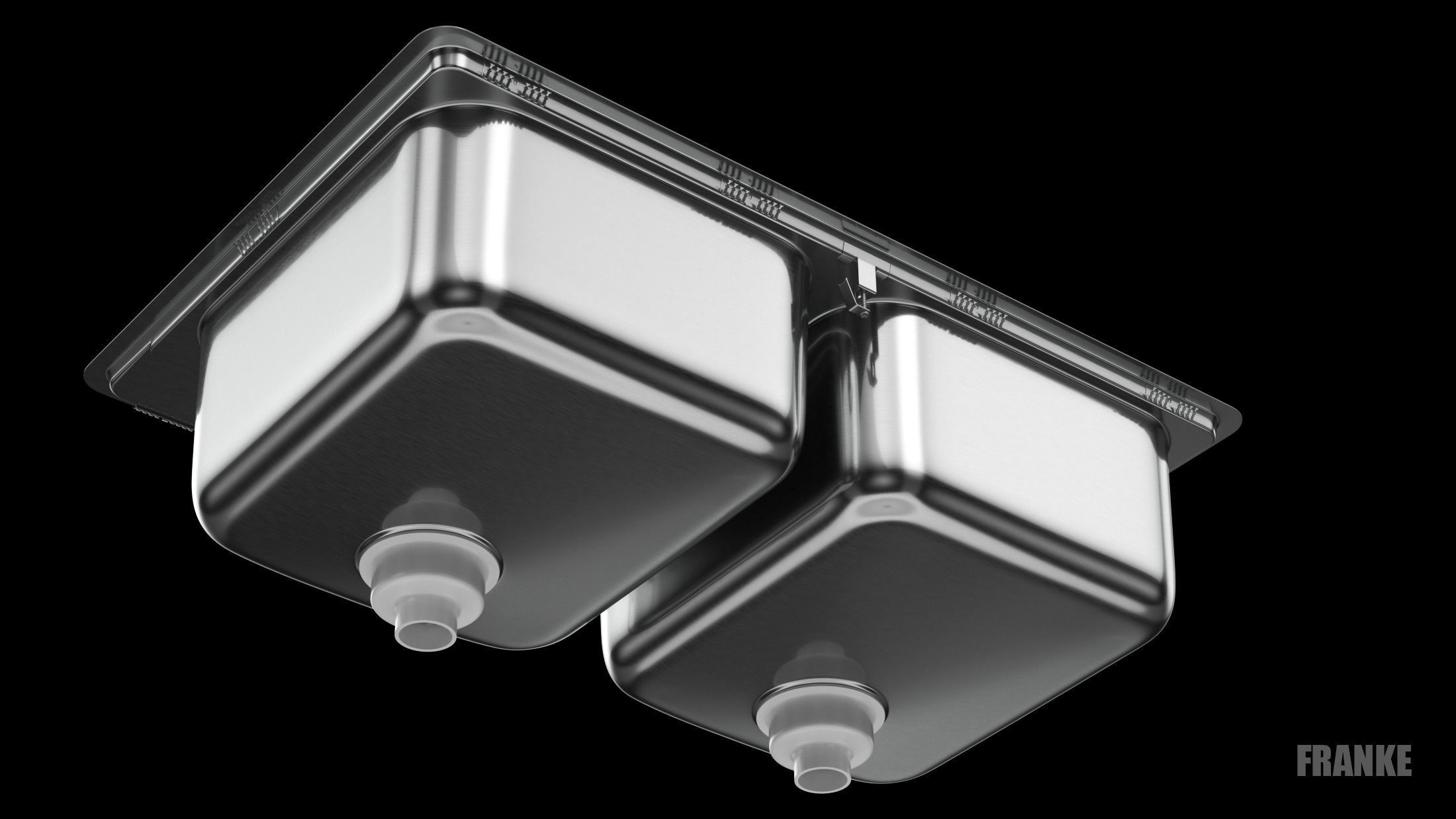 Sink Franke EVDAS801-20 3D model_6