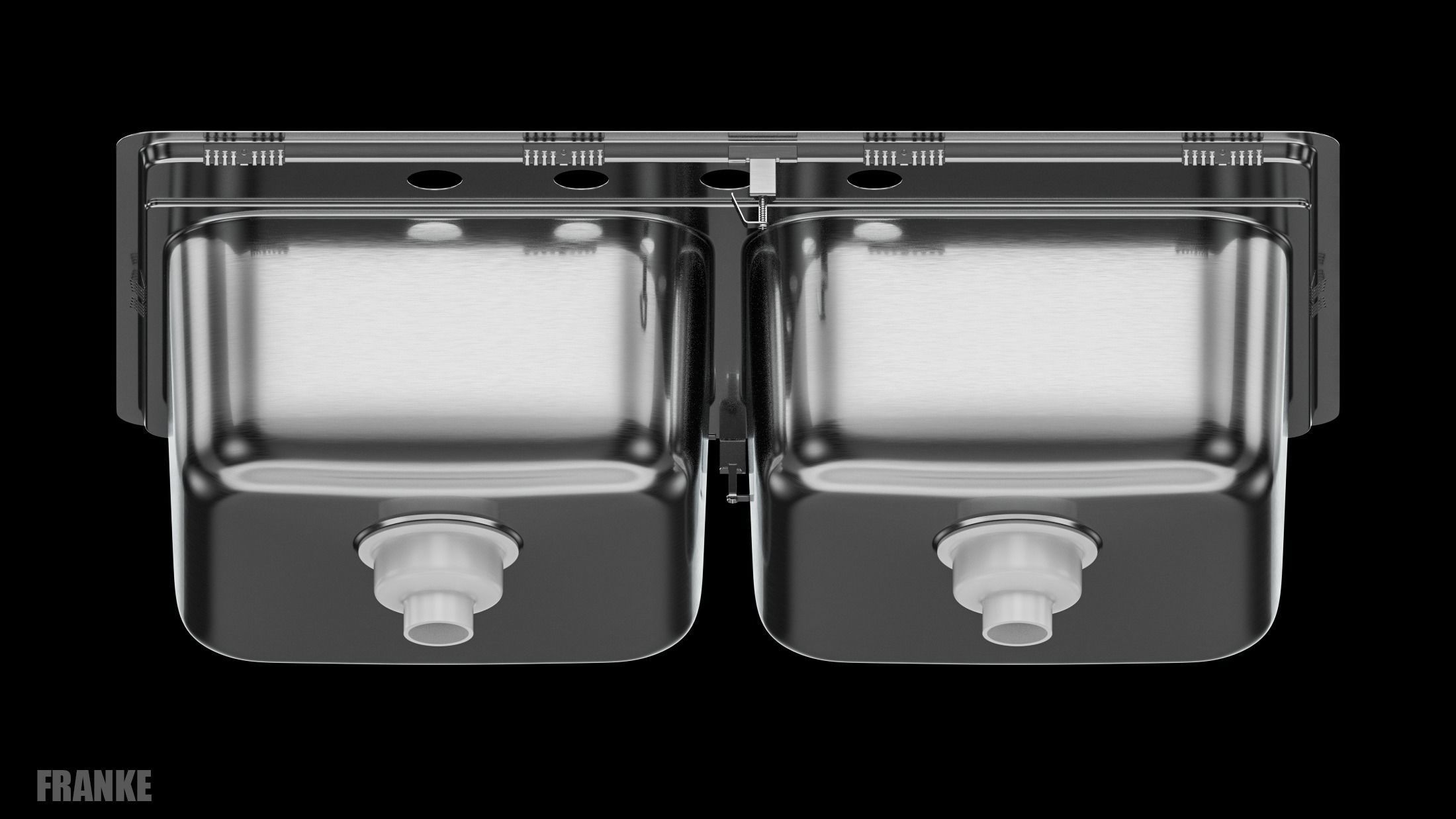 Sink Franke EVDAS801-20 3D model_3