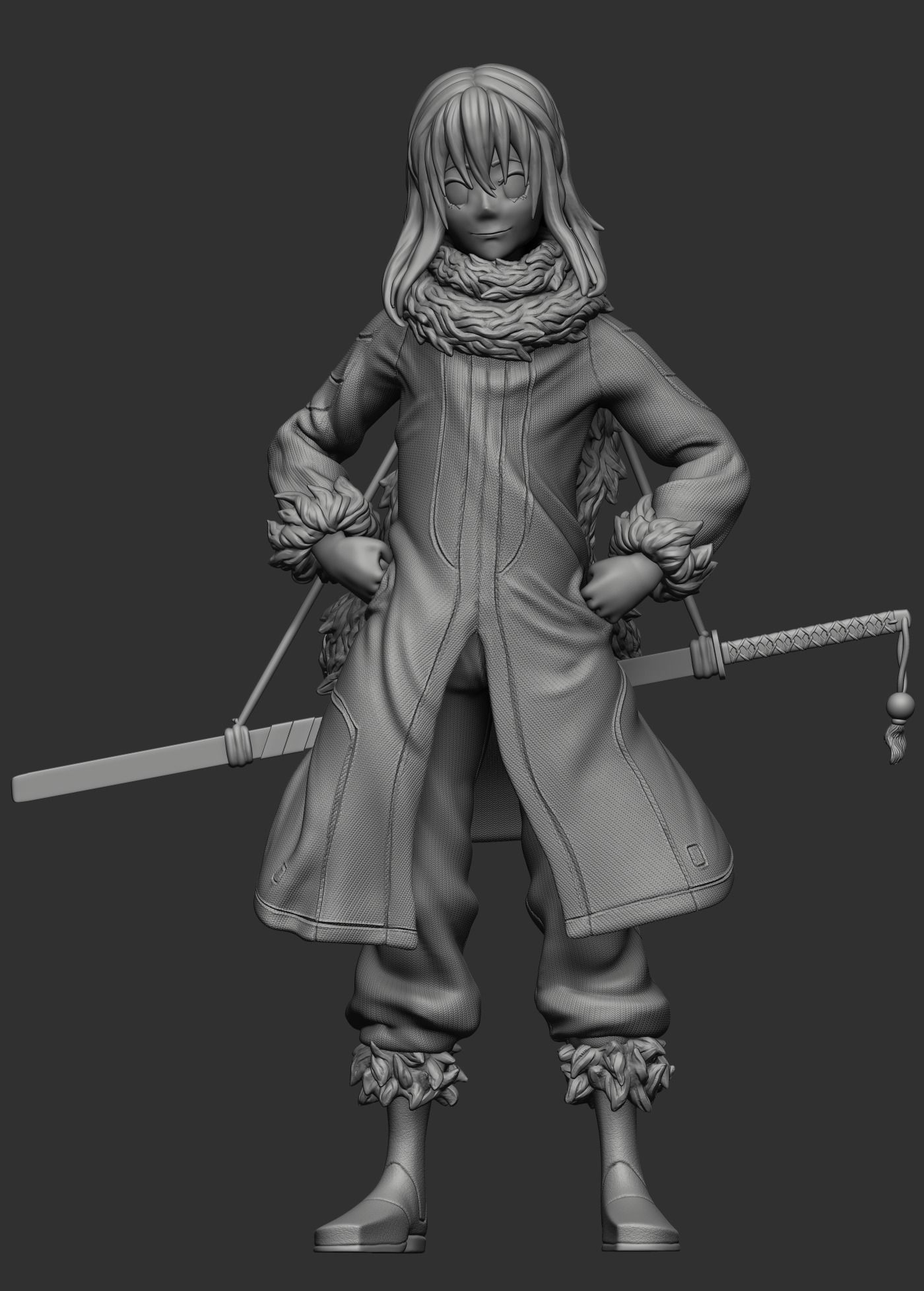 Rimuru Tempest 3D print model_3