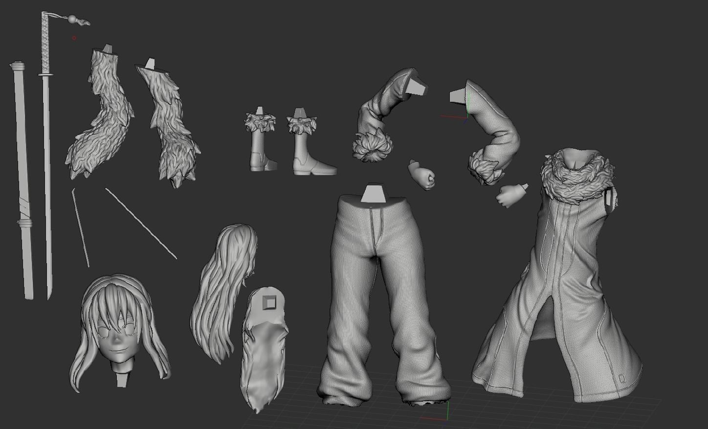 Rimuru Tempest 3D print model_2