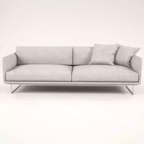 White lend sofa