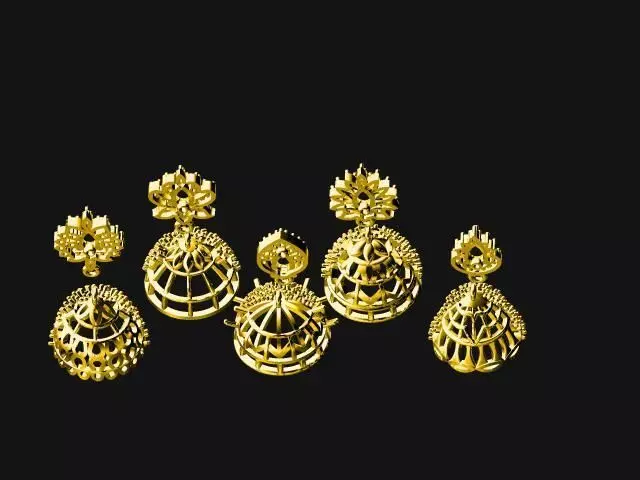 5 PIS JHUMKA 3D print model