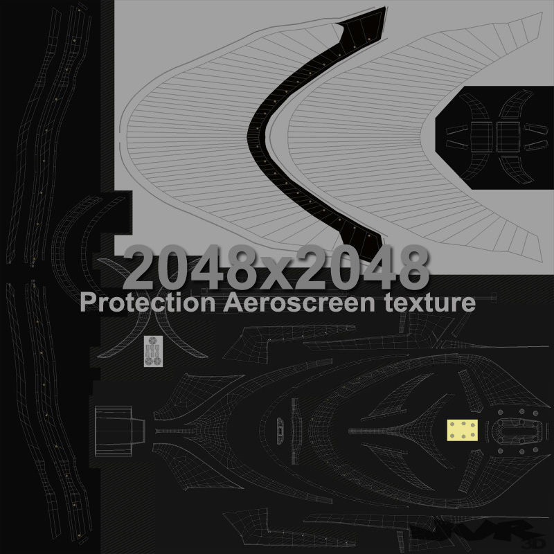 Indycar 2020 - Road version 3D model_24