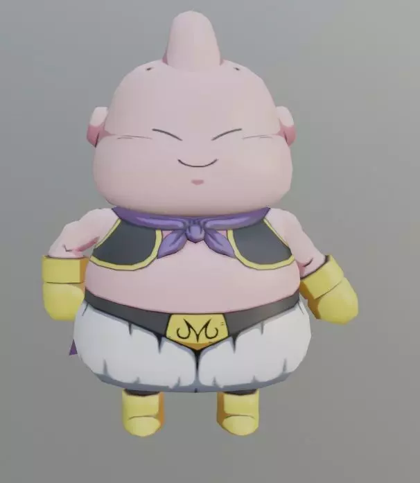 Majin Buu Zen 3D print model_0