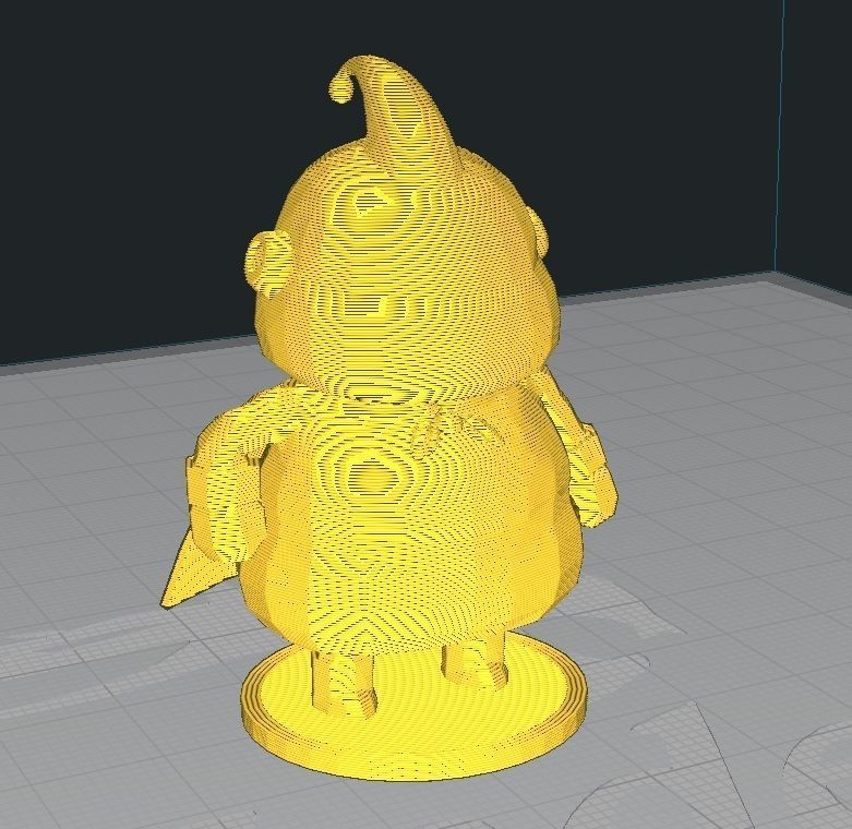 Majin Buu Zen 3D print model_3