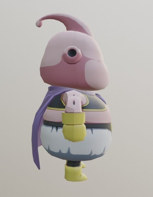 Majin Buu Zen 3D print model_1