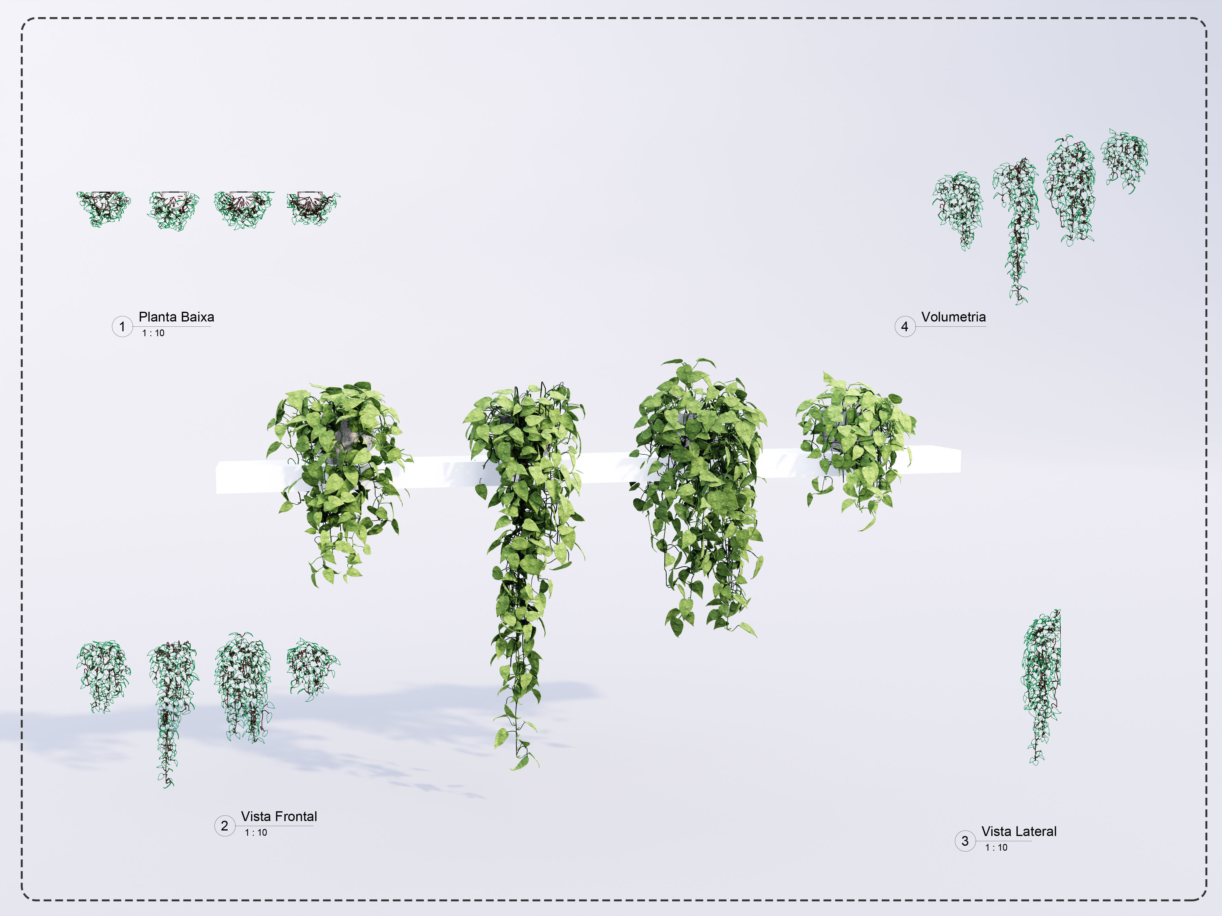 Set Plant Revit High Quality 3D models CGTrader
