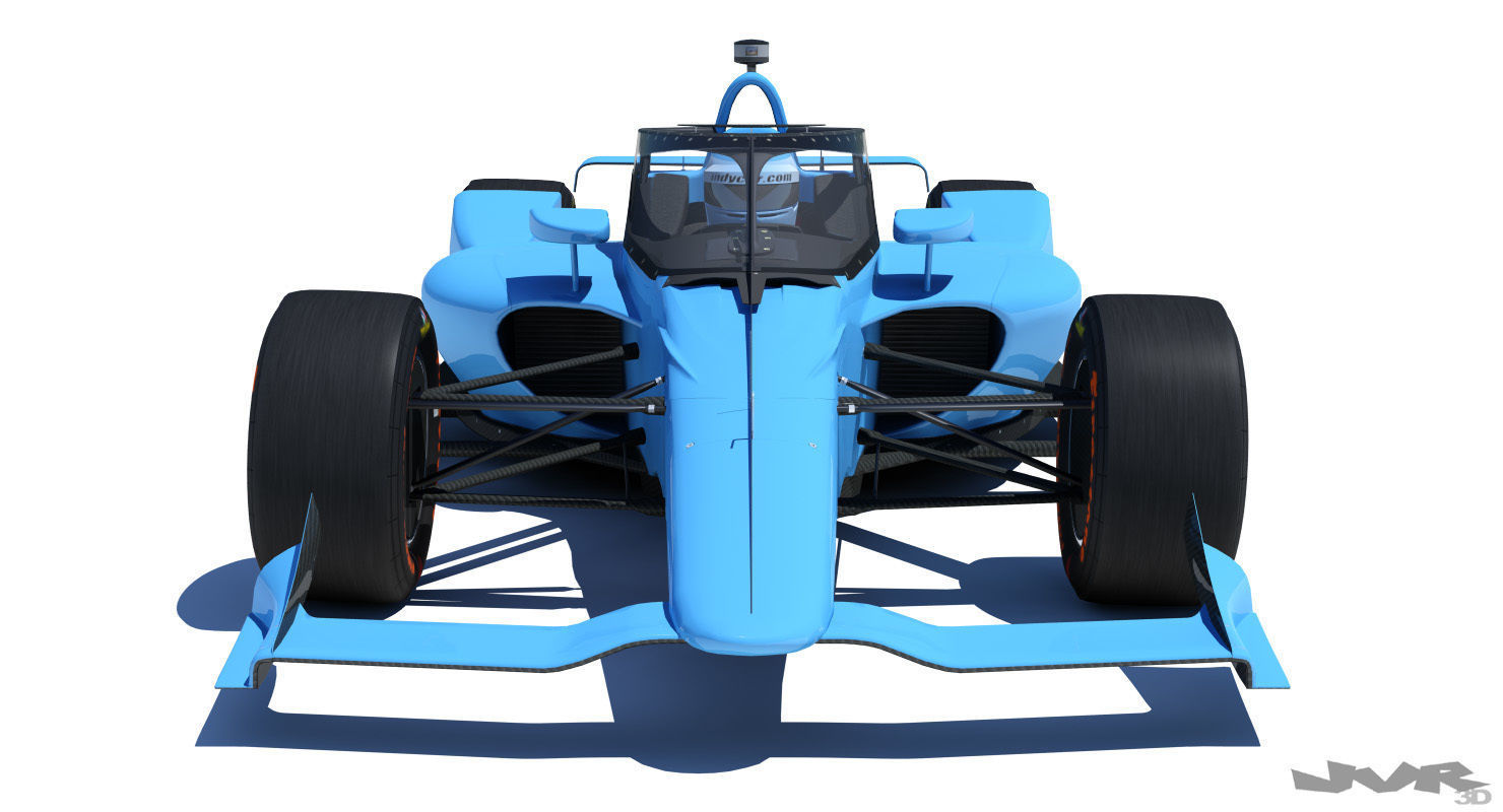 Indycar 2020 - Road and Oval versions 3D model_6