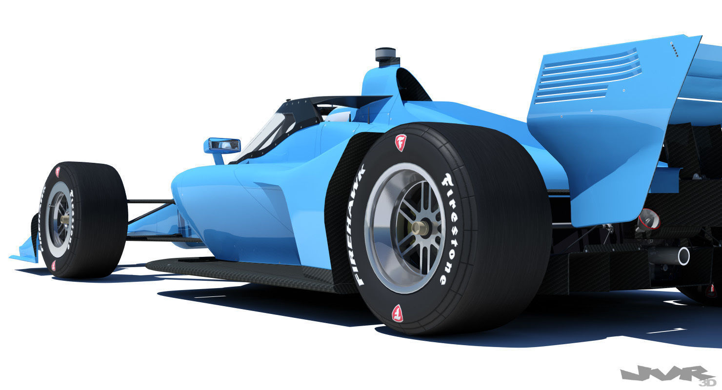Indycar 2020 - Road and Oval versions 3D model_15