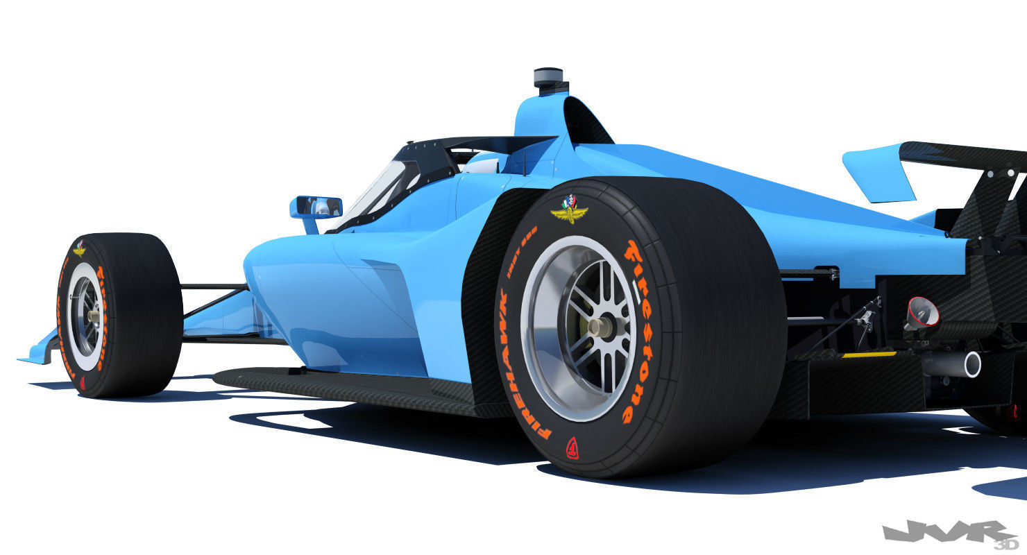 Indycar 2020 - Road and Oval versions 3D model_16