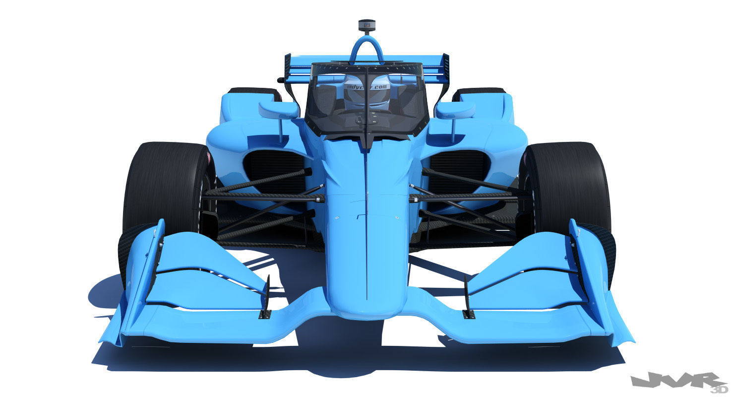 Indycar 2020 - Road and Oval versions 3D model_5