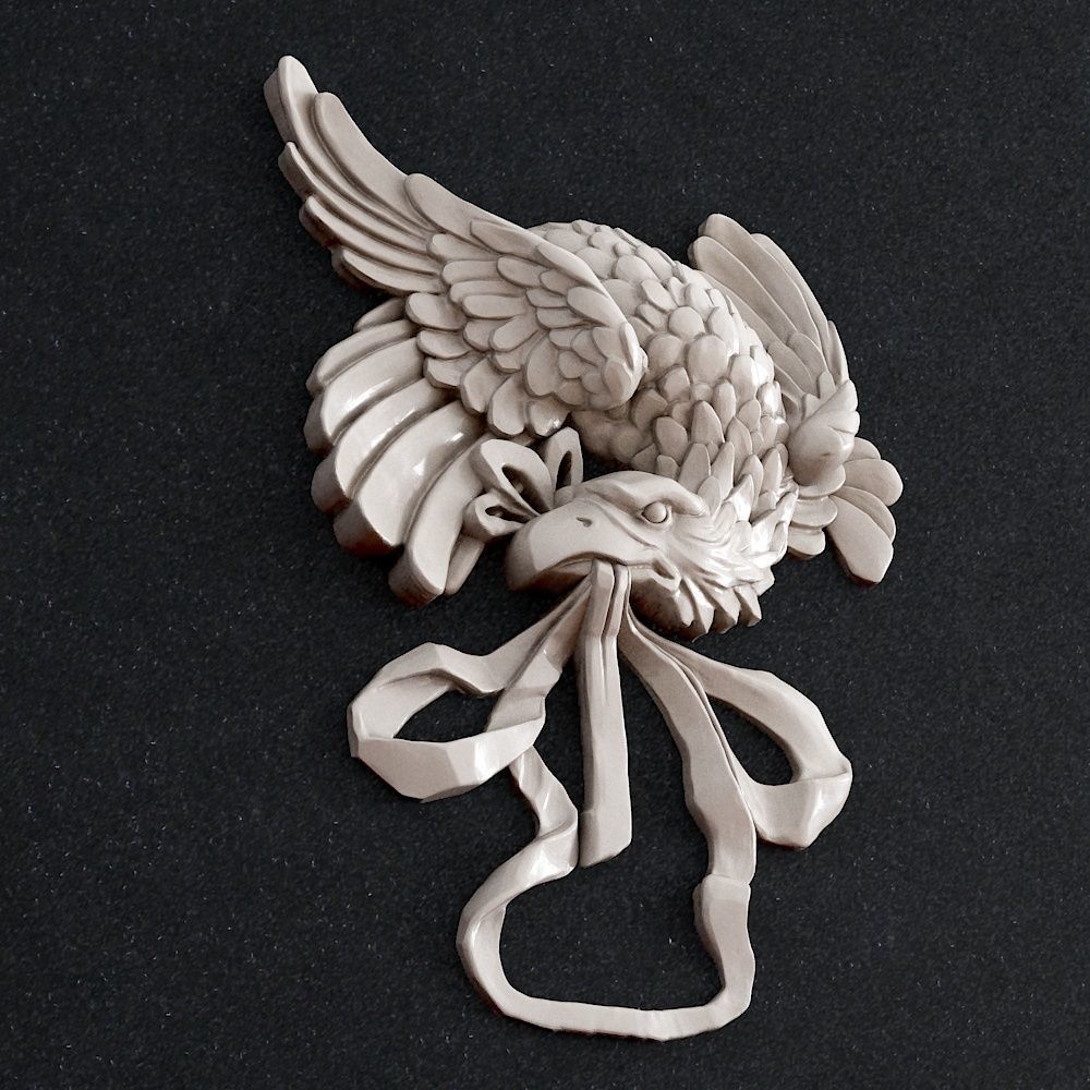 Eagle Decor 3D print model_1