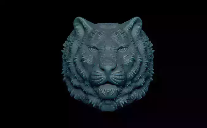 Tiger ring 3D print model