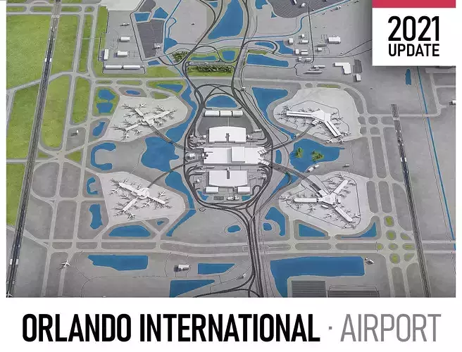 Orlando - 3D Airport Model