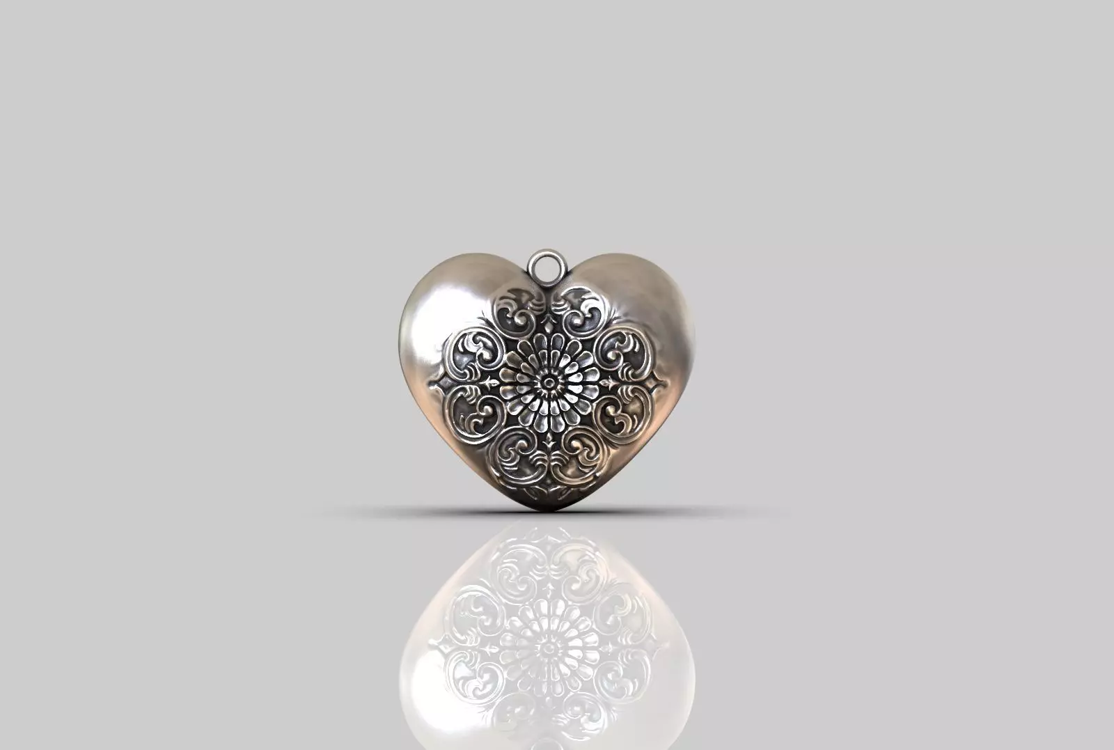 Hearts  LOVE pendants 3D print model_0