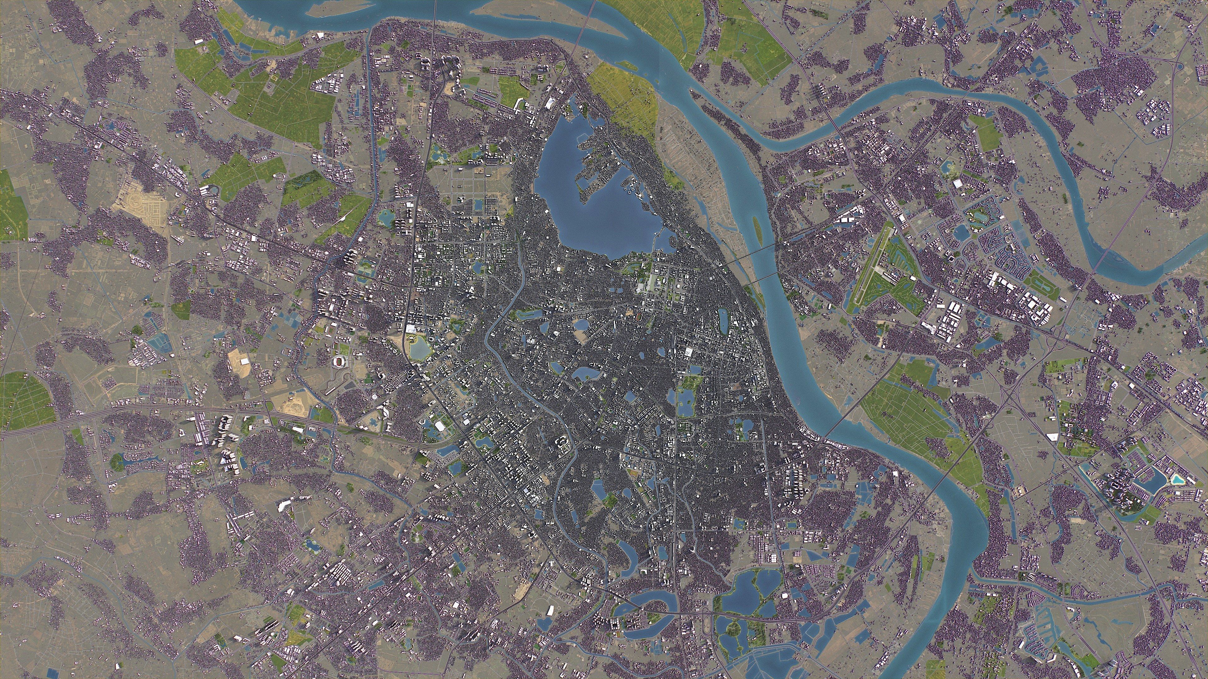 Hanoi - 3D City Model Low-poly 3D model_17