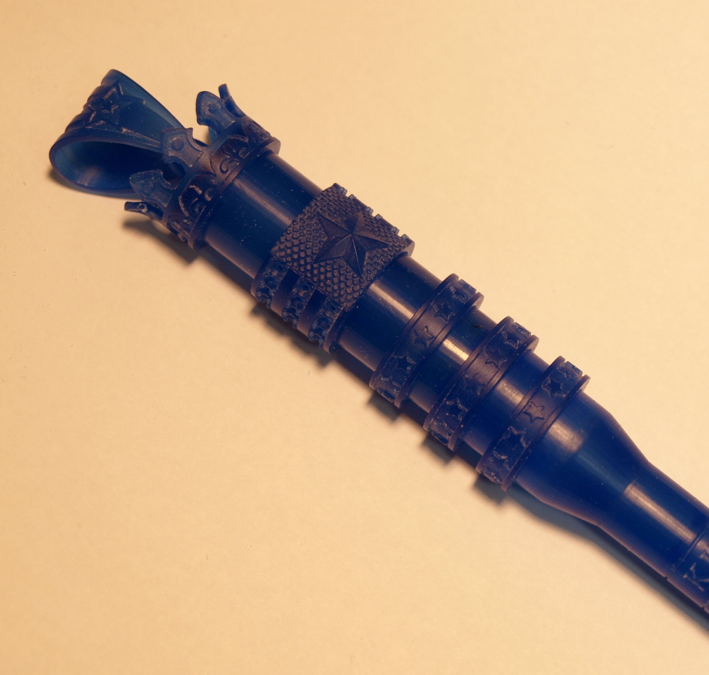 Male Silver Pendant - Bullet 3D print model_8