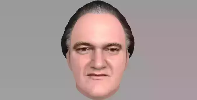 Quentin Tarantino 3D model