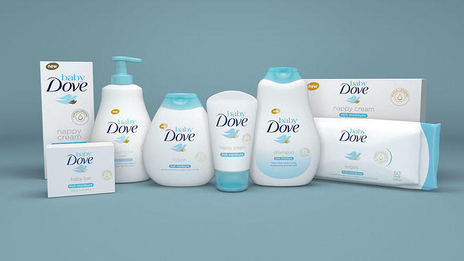 Dove Baby - Collection Pack 3D model