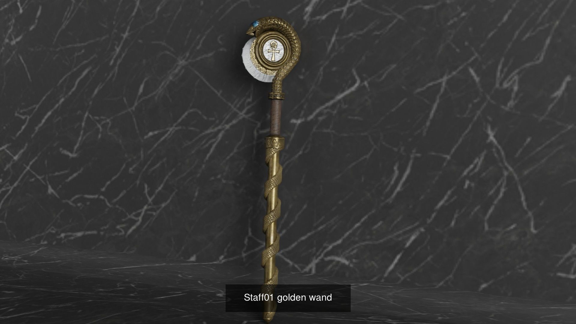 Old Fantasy Melee Weapons 3D Model Collection_2