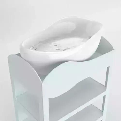 Baby Bathtub - with a stand - shelf or changing table