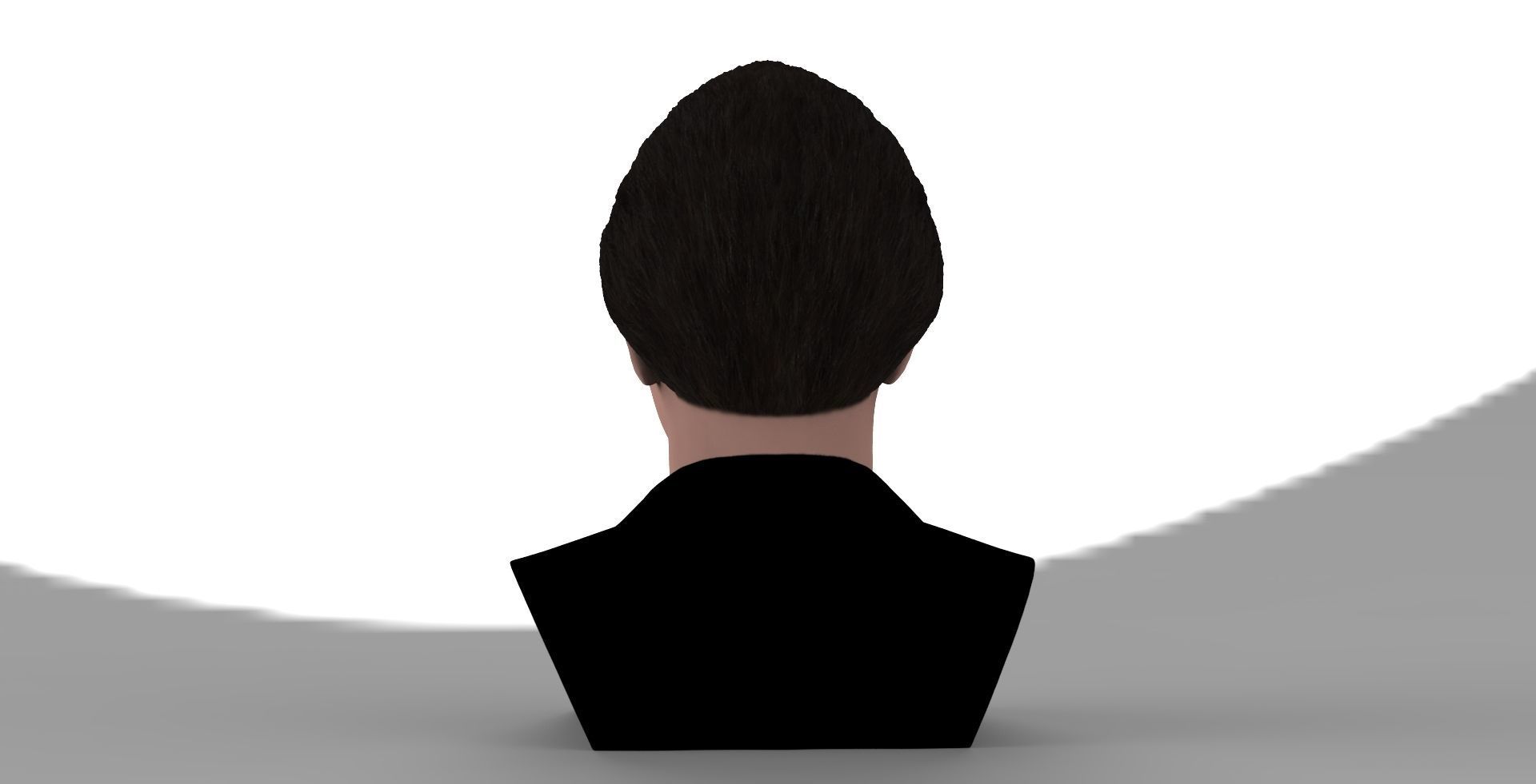 Quentin Tarantino bust ready for full color 3D printing 3D print model_5