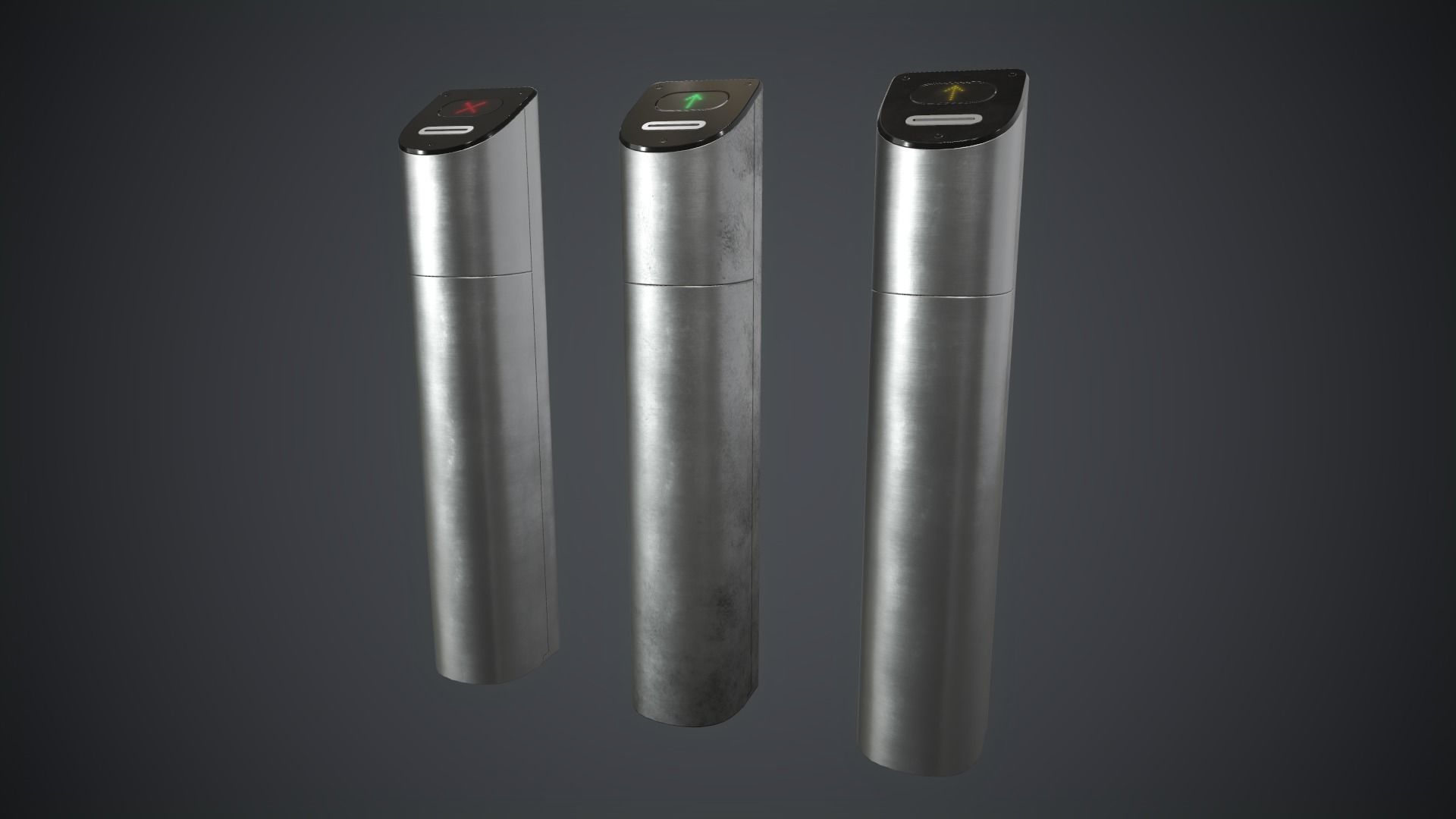 Card Capture Reader 1 PBR Game Ready Low-poly 3D model_1