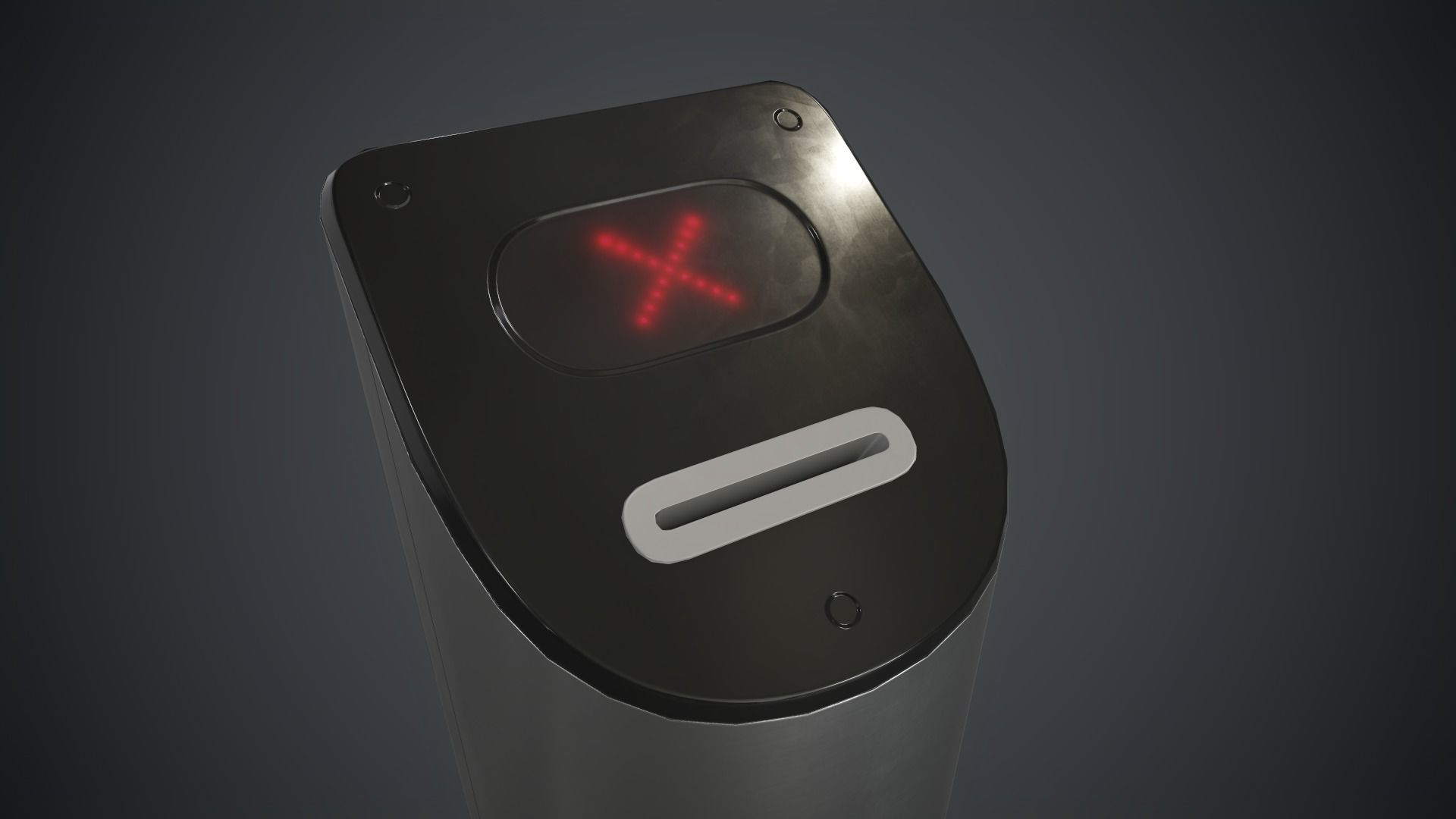 Card Capture Reader 1 PBR Game Ready Low-poly 3D model_12