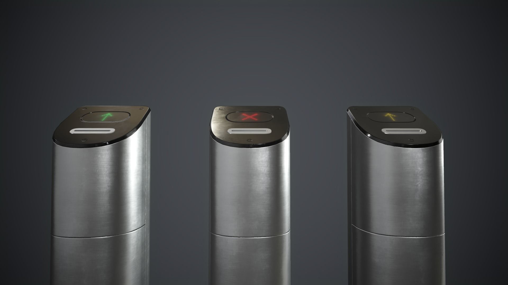 Card Capture Reader 1 PBR Game Ready Low-poly 3D model_2