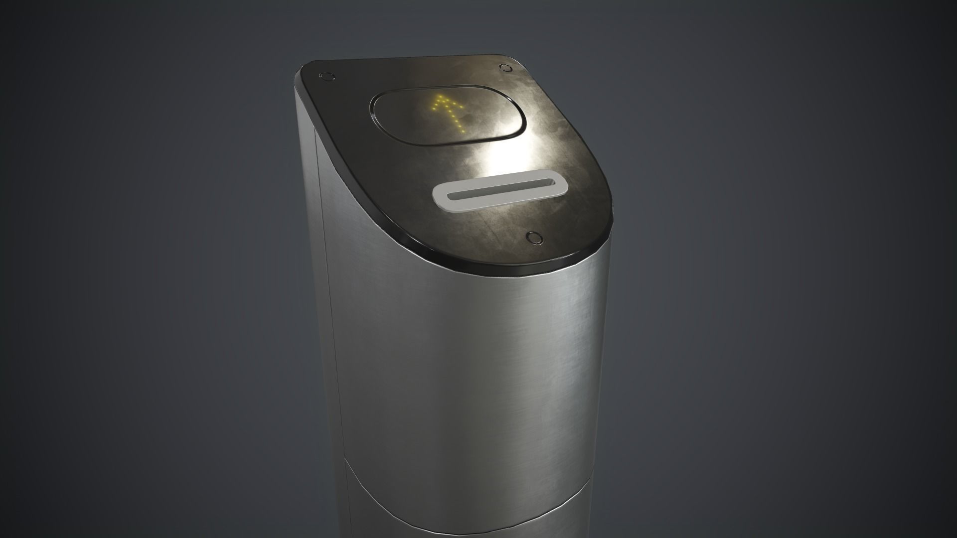 Card Capture Reader 1 PBR Game Ready Low-poly 3D model_9