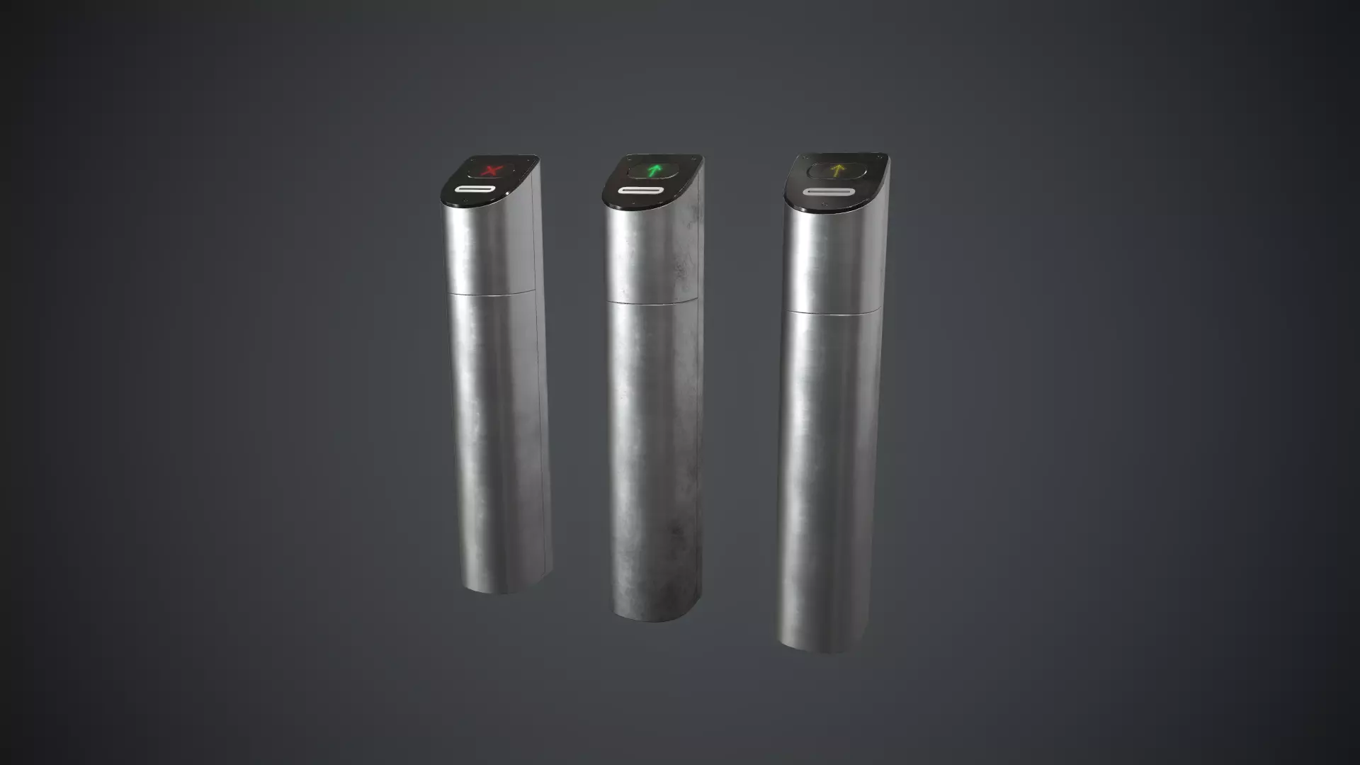 Card Capture Reader 1 PBR Game Ready Low-poly 3D model_0