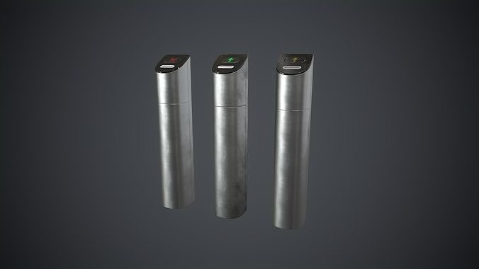 Card Capture Reader 1 PBR Game Ready Low-poly 3D model