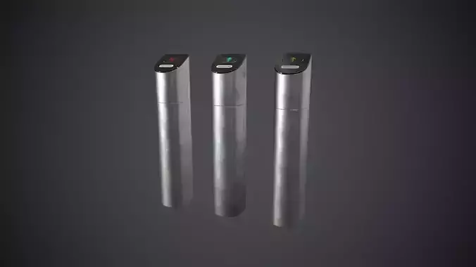 Card Capture Reader 1 PBR Game Ready Low-poly 3D model