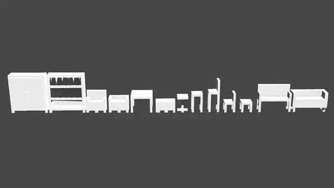 Simple Furniture 17 pack