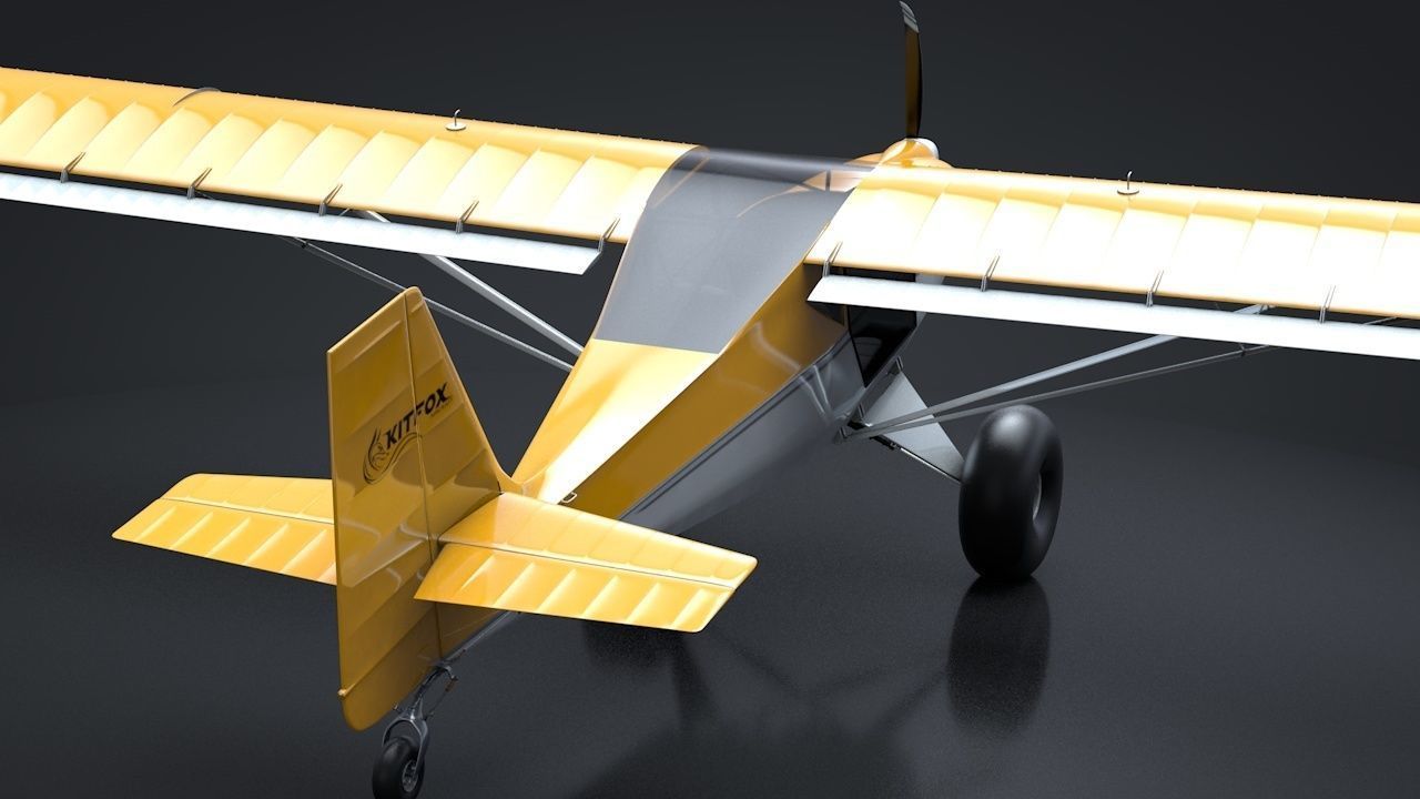 Kit Fox S7 Bushplane 3D model_5
