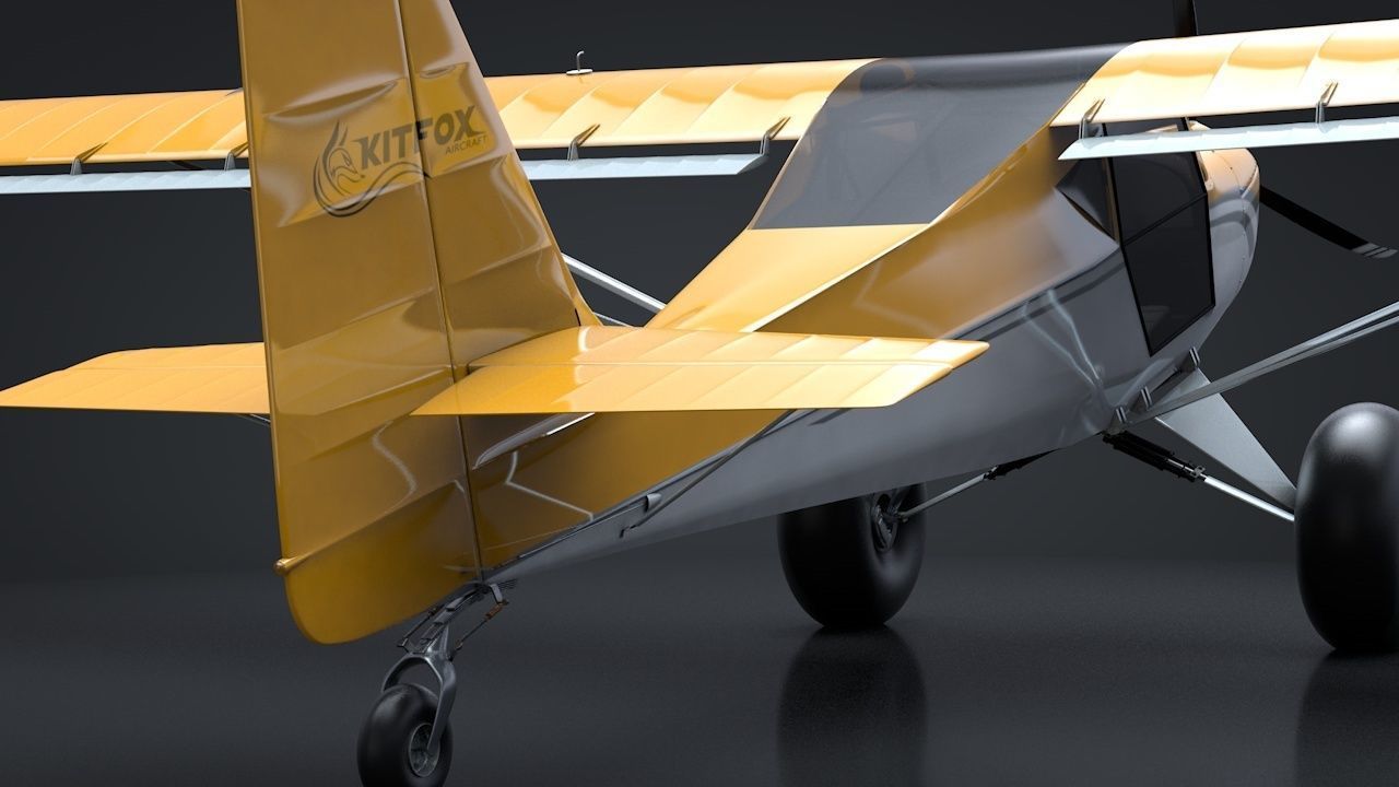 Kit Fox S7 Bushplane 3D model_4